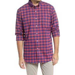 Southern Tide Intercoastal‎ Rig Flannel Shirts Charleston Red XL